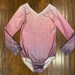 Girls long sleeve leotard
